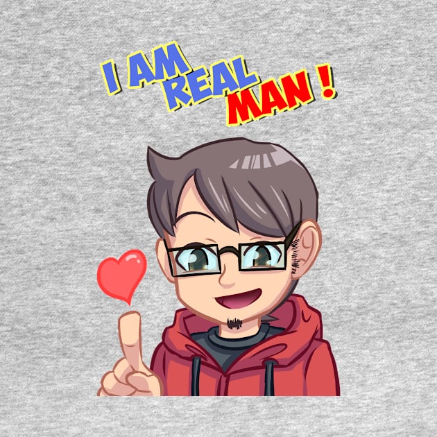 I Am Real Man ! by Nizartdesign